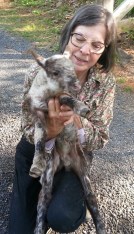 Joey as baby with me